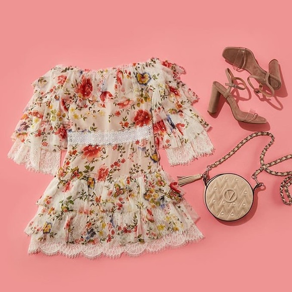 💥SALE💥 NWT Alice + Olivia Silk Dress - Picture 2 of 6